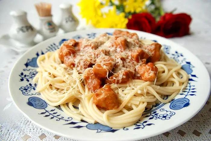 Spaghetti with Pork – Špagety s vepřovým masem