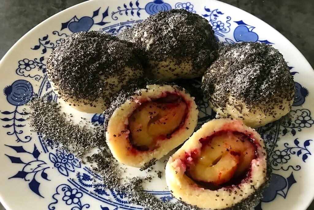 Potato Plum Dumplings – Bramborové švestkové knedlíky