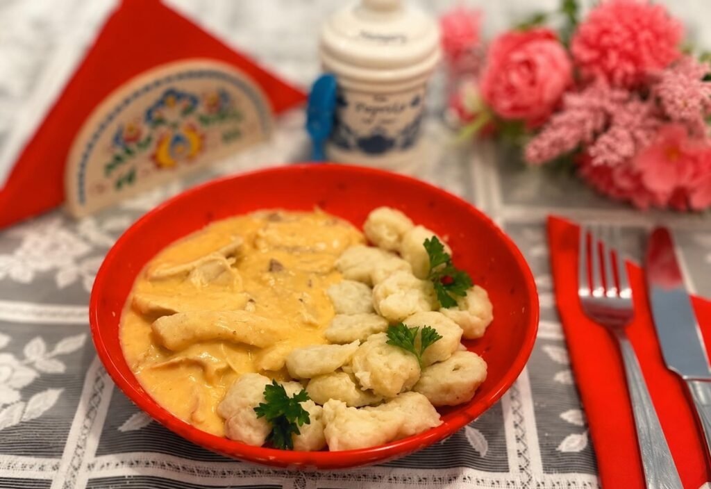 Chicken Paprikash – Kuře na paprice